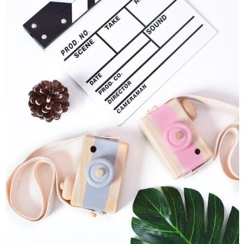 2019 NEW European Camera Toys Baby Kids Room Decor Furnishing Articles Home Decor Child Christmas Wood Best Gifts