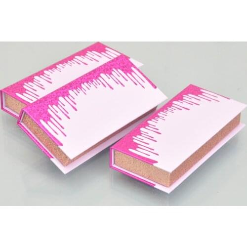 Wholesale Lash Boxes Packaging Eyelashes Box Package Faux Cils Magnetic Eyelashes 25mm Mink Lashes Makeup Glitter Cases Vendors