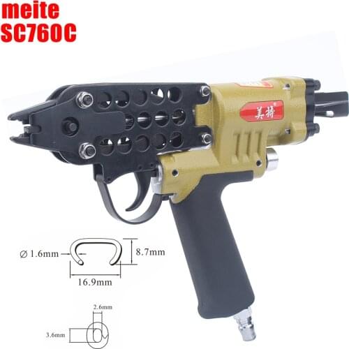 Meite SC760C Air C Nail Gun Pneumatic Cage Stapler New Design