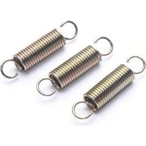 With A Hook Extension Spring，0.4 X 3mm 0.4mm Stainless Steel Tension Spring，length 10mm To 60mm，10PCS