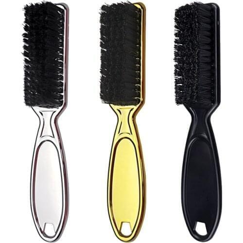 Retro oil head brush beard trimming brush neck cleaning brush scissors cleaning brush barbershop cleaning tool