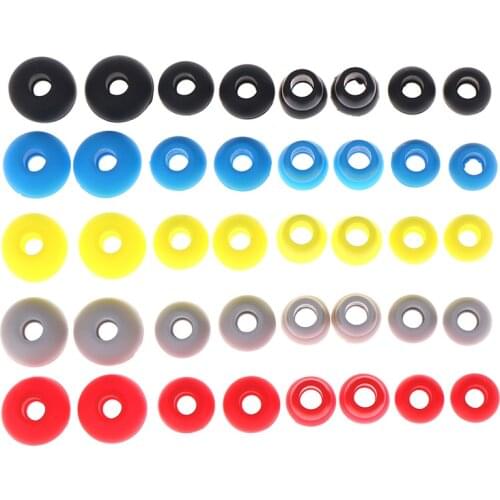 Silicone Earbud Tips Replace For Beats Powerbeats 2/3 Wireless pb2.0 Headphone Earbud 4 Pairs