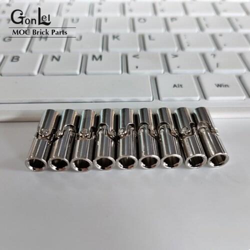Compatible High-Tech MOC Science and Technology Building Block Parts 61903 Metal Universal joint 9244 axis Connector DIY Toy