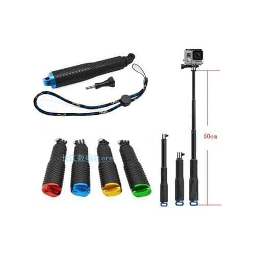 Camera Telescoping Extendable Pole Handhelp Monopod For GoPro Cameras Hero HD 2 3 3+ 4 5 6 7 8 9 SJ4000/SJ5000