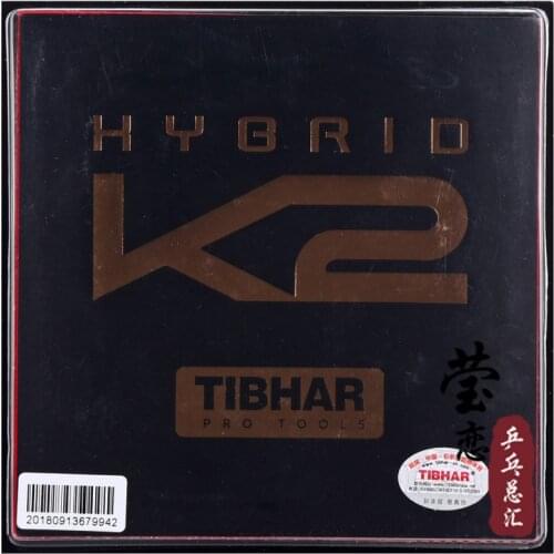 Tibhar hybrid K2 table tennis rubber pimples in sticky rubber for ping pong racket game