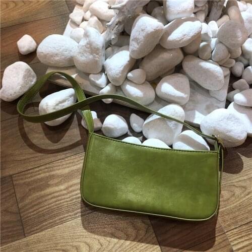 Vintage Design Retro Ladies Hand Bags Luxury Bag Girl 2019 New Style Fashion Underarm Stick Bag Shoulder Woman Bag Female