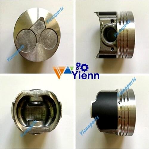 Z482 piston with Pin clips For Kubota T1600 Tractor Diesel Engine Spare Parts