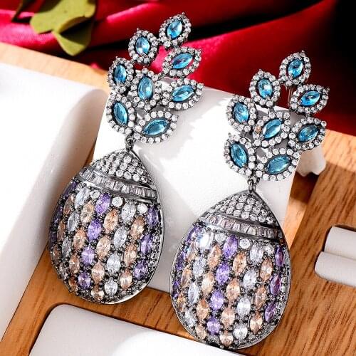 Brand Famous Brand Maxi Big Pineapple Design Statement Earrings For Women Wedding Party Bohemia pendientes mujer moda 2021