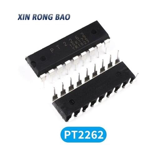 10PCS Wireless Remote Control Transmitter Chip PT2262 DIP18 PT2262 DIP New and Original IC