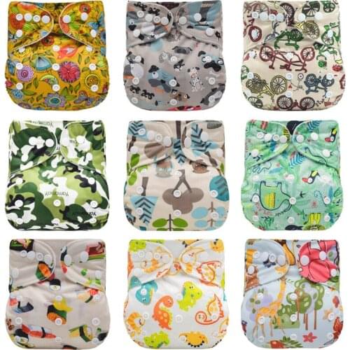 33Colors Newborn Cloth Diaper Baby Cloth Diapers Porket Adjustable Nappy Reusable Cloth Diapers Suit for 3-15kg Baby Accessories