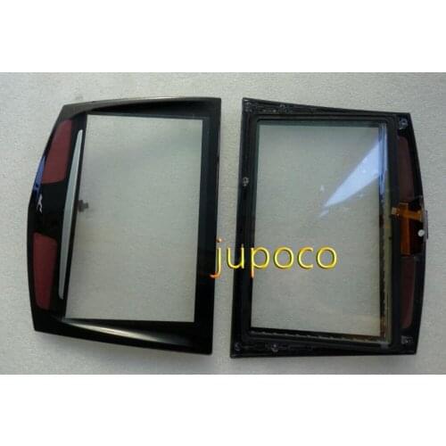 4pc1000% New OEM Factory touch screen use for Cadillac CUE CTS SRX XTS c ar DVD GPS navigation LCD panel touch display digitizer