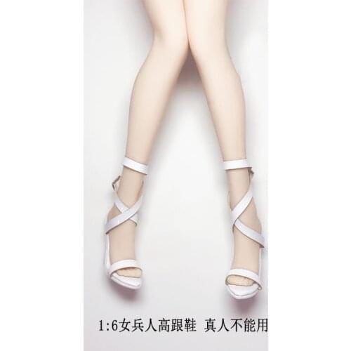 CJG-P04 1/6 Scale Female Figure Accessory Heels Shoes Womens Sandals Model for 12 inches Action Figure Body
