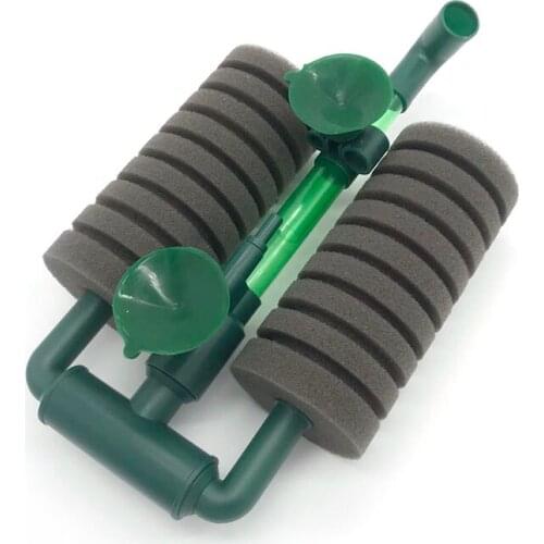 Bio Sponge Filter for Aquarium Fish Tank Shrimp Pond Air Pump Biochemical Filtration Noiseless Foam Aquarium Accessories 2021New