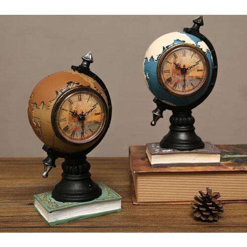 Europe and the United States The clock creative Resin clock home decor living room decoration The battery home decore