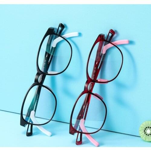 Kids Anti-blue Light Glasses TR90 Juniors Glasses Optical Frame Teenager Computer Glasses 2020 Square Prescription Lenses