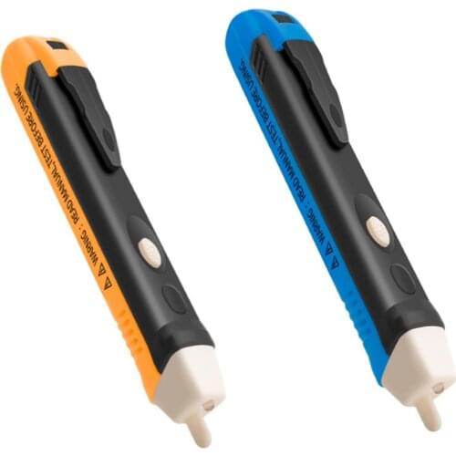 Electric indicator 90-1000V Non-Contact Socket Wall AC Power Outlet Voltage Detector Sensor Tester Pen LED light AC 110V-220V