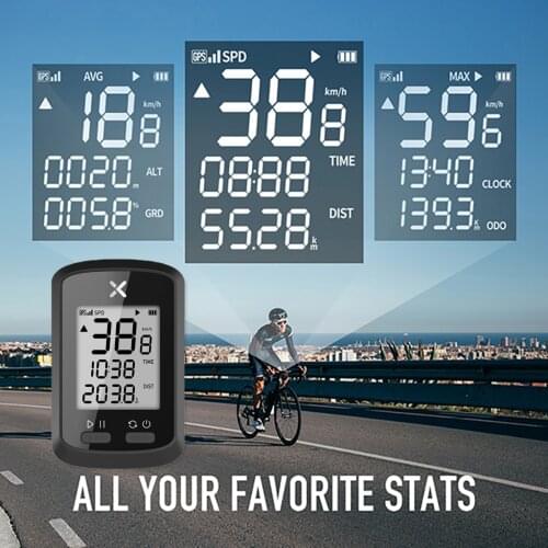 XOSS G plus GPS Cycling Computer G Wireless Speedometer Bluetooth Cycle Tracker Waterproof Road Bike MTB Bicycle Odometer