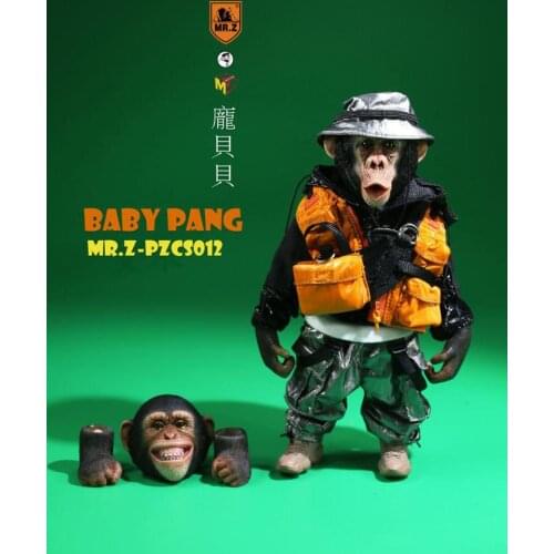 Mr.Z 7" Pocket Animal Series Baby Pang Jimmy Figure PZCS012 Male Lion Model for Fans Collection