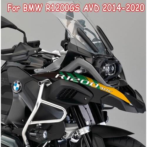 For BMW R1200 GS ADV R 1200GS ADV 2014-2020 2019 2018 2017 2016 front beak flower sticker R1200GS ADV logo sticker Motorcycle