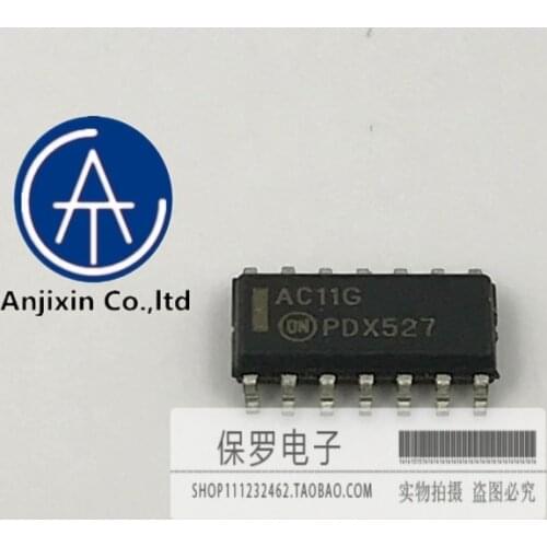 10pcs 100% orginal and new logic chip MC74AC11DR2G AC11G SOP-14 in stock