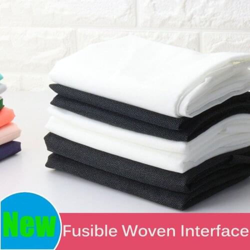 Fusible Interfacing Sew in Single Glue Stretch Cloth-lined Soft Adhesive Fusible Interlining 50D
