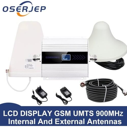 Led Display Gsm 900 Mhz Celular Mobile Phone Signal Repeater Booster,900mhz Gsm Amplifier + Lpda /ceiling Antenna Repetidor