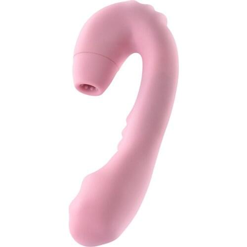 Vibrating Dildo Clit Sucker Vibrators G Spot Masturbator Sucking Clit Stimulation Sex Tools Vagina Vibrators Sex Toys for Woman