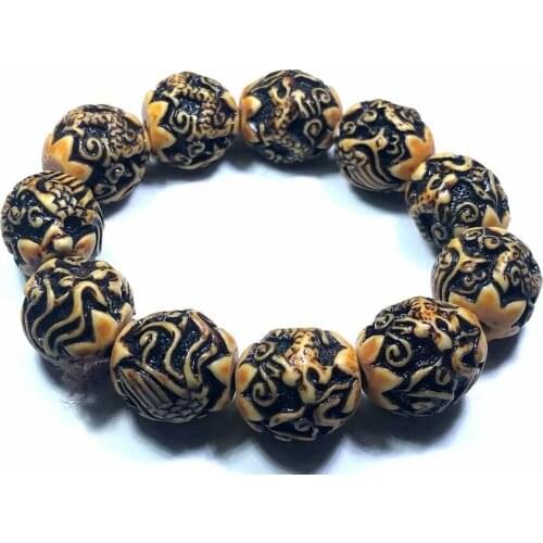 Amulet Bracelet Men Women Personality Vintage Classic Totem Bangle