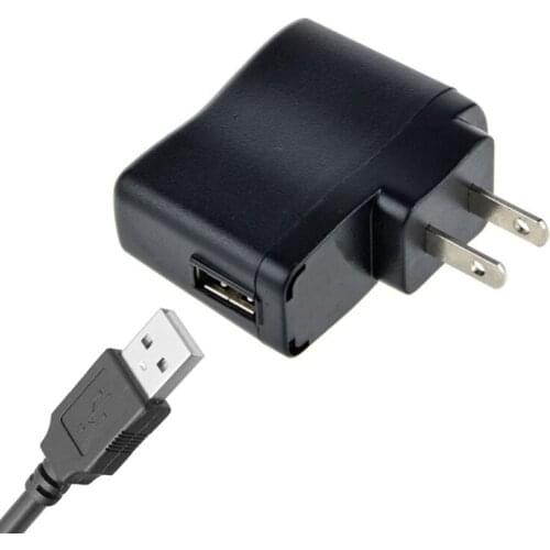 2 Pin Plug Power Adapter Charger For AC 110V-240V DC to Xmas 5V 500mA X2X5 O1E5 N5S9
