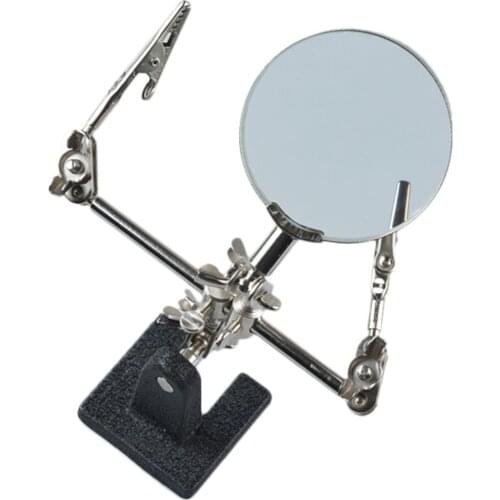 2020 New Arrival Military Model Coloring Tools Magnifying Glass Vise Vertical Workbench Model Building Tool Sets