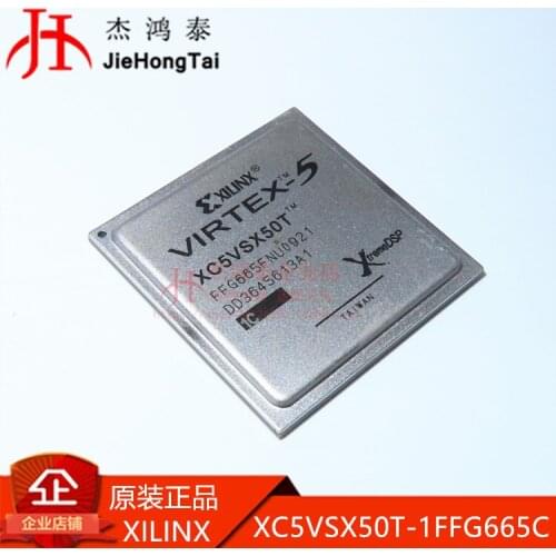 Free shipping XC5VSX50T-1FFG665C BGA668 FPGA 10PCS