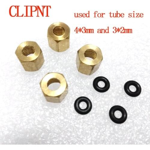 10 pcs/lot Copper screw nuts Oring for 4880 4880 9400 9450 7800 9800 7880 9880 printer china printer dampers with rubber Oring