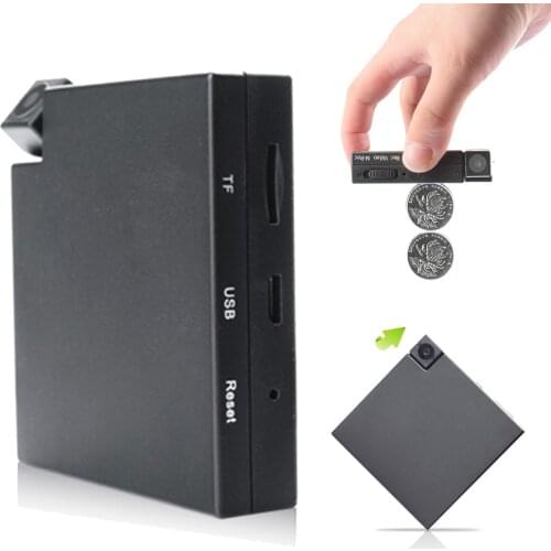 Portable Magnetic Mini Video Recorder 20 Hours Long Battery Life Rotating Lens Camera Small Audio Video Recording Cam Action DVR