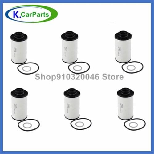 6PCS 02E305051C 02E 305 051 C DSG DQ250 Transmission Canister Filter Core For Audi A3 TT For VW Passat B6 B7 JETTA MK5/6