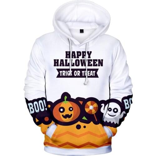 Sidno Hoodies Sweatshirts Men/women autumn/spring Fuuny Halloween Exclusive 3D Pattern Hip Hop Casual xxs-4xl Clothes Top