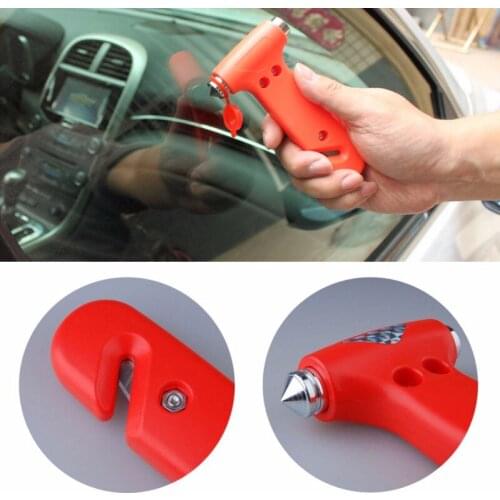 Universal Mini Car Safety Hammer Broken Glass Hammer Small Safety Hammer Escape Hammer Seat Belt Cutter Window Escape Blade Tool