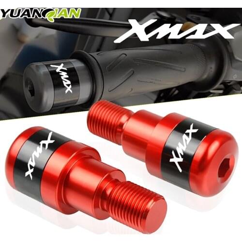 XMAX Motorcycle Handle Hand Bar Ends Handlebar Grips End For YAMAHA X MAX XMAX X-MAX 250 2009-2019 2012 2013 2014 2015 2016 2017