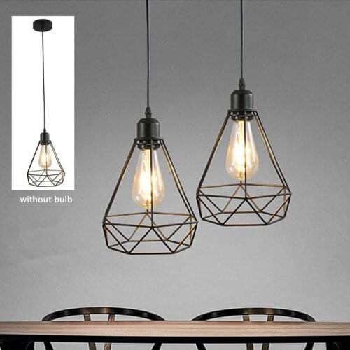 1 Piece Nordic Geometry Hanging Ceiling Lamp Home Loft Bar Decorative Chandelier without Bulb