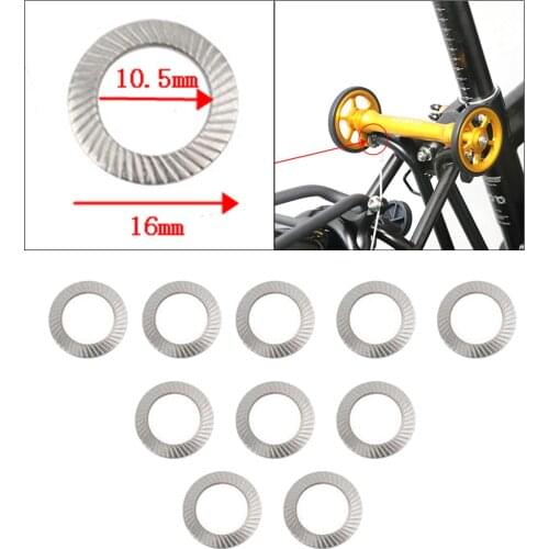 10Pack Bike Easy Wheel Extension Rod Spacer Shim Replacement Washer Gasket