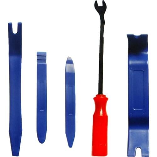 5Pcs Car Door Plastic Trim Panel Dash Installation Removal Pry Tools Kit