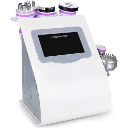 8 IN 1 Vacuum Multipolar RF Cold Hammer Photon Bio Slimming Tighten Skin Machine Spa