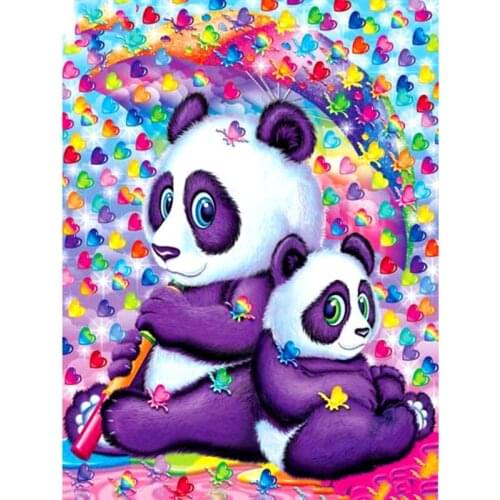 Full Square/Round Drill 5D DIY Diamond Painting "Cartoon panda" Embroidery Cross Stitch 5D Home Decor Gift