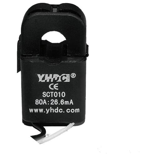 Free shipping current transformer SCT010 80A/26.6mA Split core CTs split-core AC current sensor