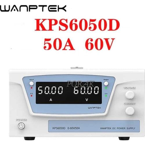 New 60V 50A DC Power Supply Adjustable Laboratory Power Supply Voltage Regulator KPS-6050D High-Power Regulated Power Supply
