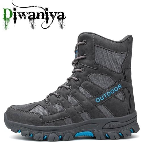 New Military Boots Men Special Force Tactical Botas Outdoor Desert Non-slip Combat Shoes Waterproof Man Hiking Hunting Boot 47