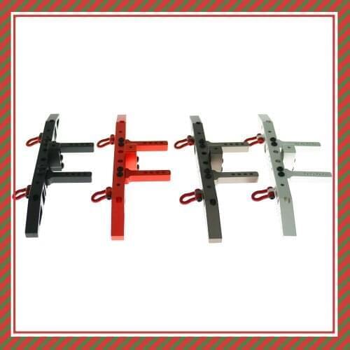 RCAWD 1x Alloy Black CNC Machined Rear Bumper For RC Hobby Model Car 1/10 Traxxas Trx-4 Crawler 8236BL 8236R 8236S 8236T