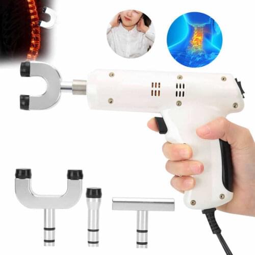 Electric Chiropractic Adjusting Tool Correction Spinal Activation Gun Spine Massage Corrector Therapy Body Relaxation Machine