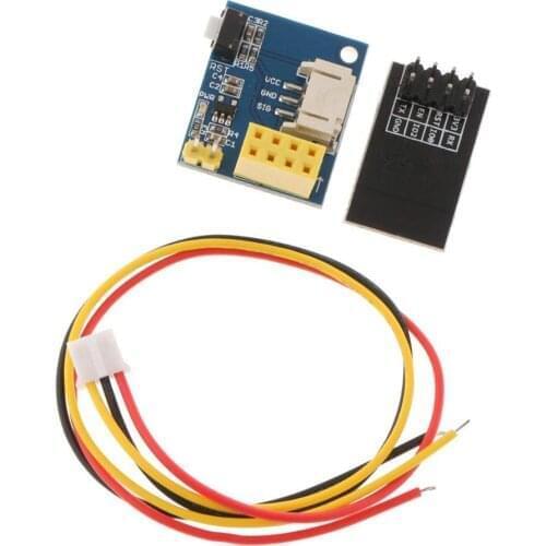 ESP8266 ESP-01 ESP-01S WS2812 RGB LED Controller Module for Arduino IDE WS2812 Light Ring Smart Electronic DIY With Connector