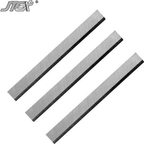 JTEX 210x25x3mm Jointer Knives HSS Wood Planer Blade Knife for Woodworking Cut -Set of 3