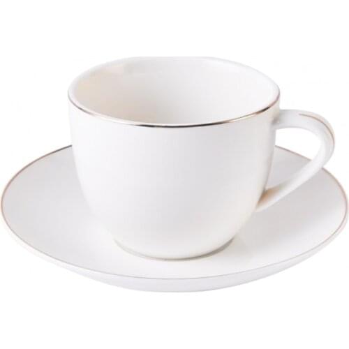 Karaca Pool 6 Person Coffee Cup Set Turkish Coffee Espresso 6 Coffee Cups + 6 Saucers Made in Turkey %100 Original